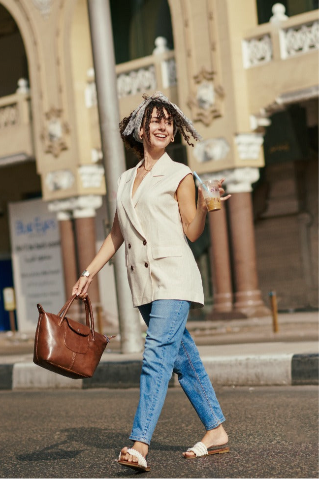 Verve Sleeveless Blazer