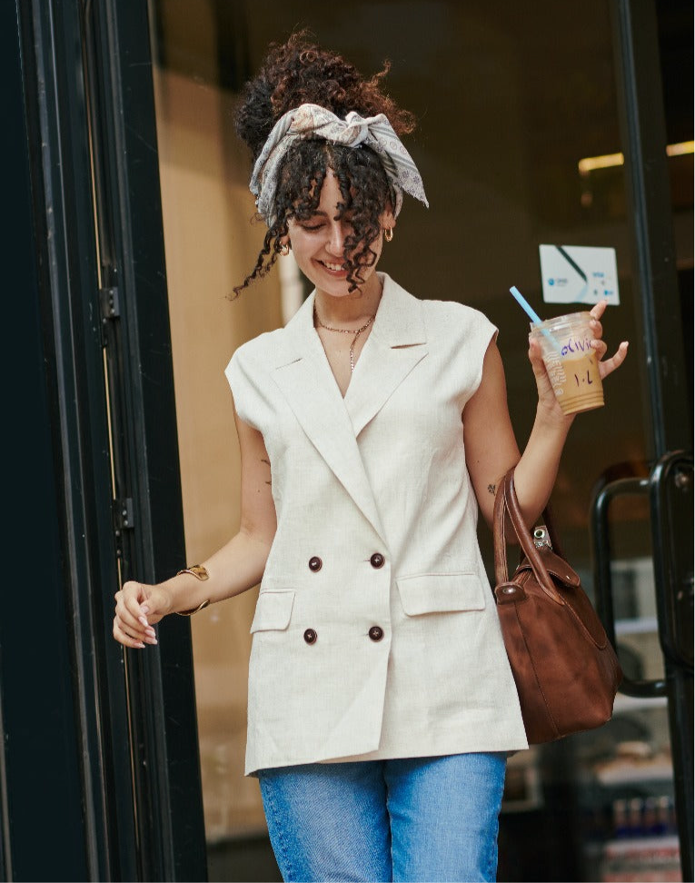 Verve Sleeveless Blazer