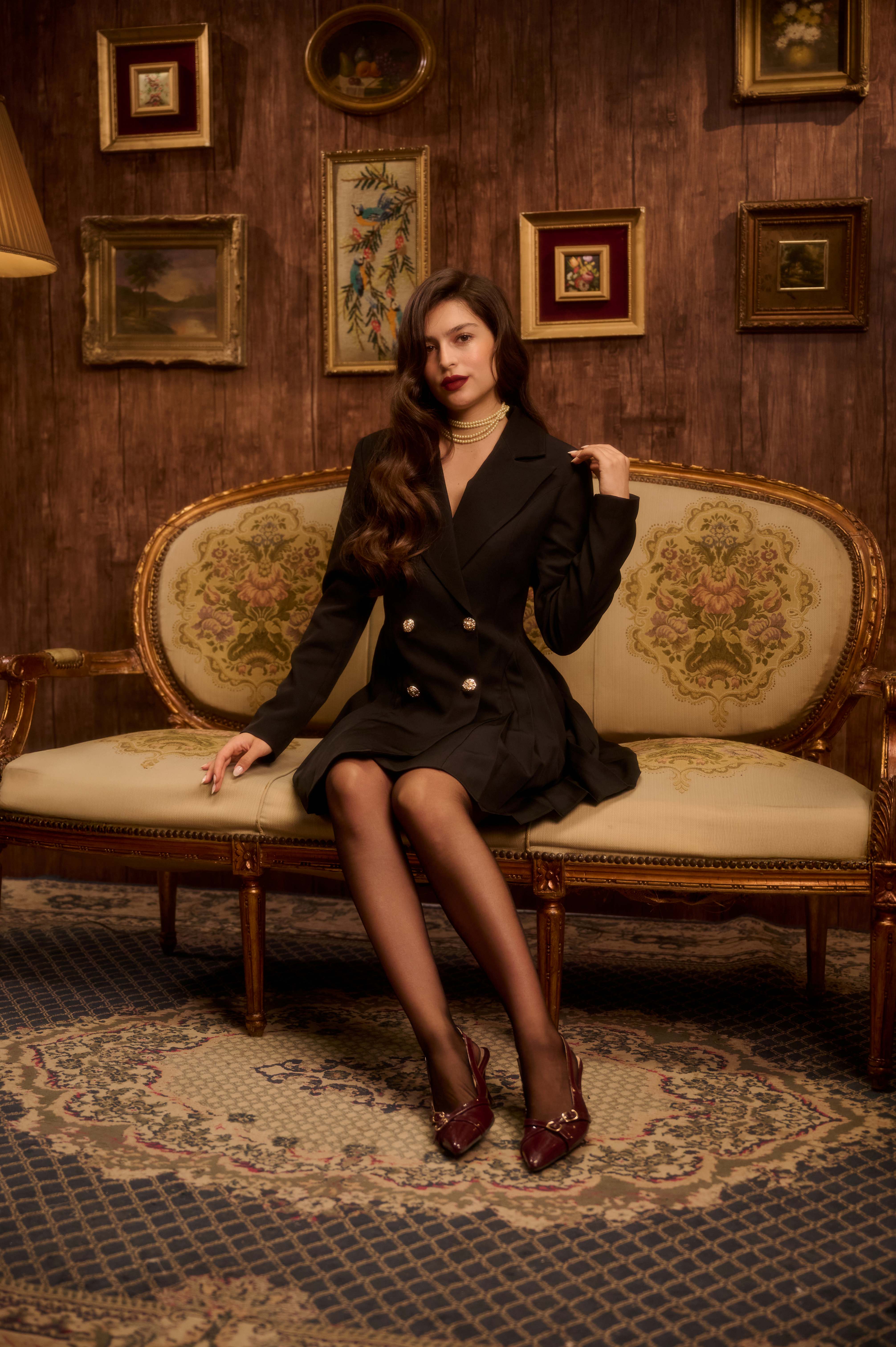 The Brontë Blazer Dress