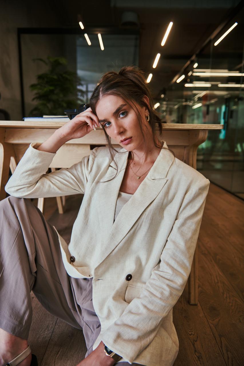 LILT Linen Blazer
