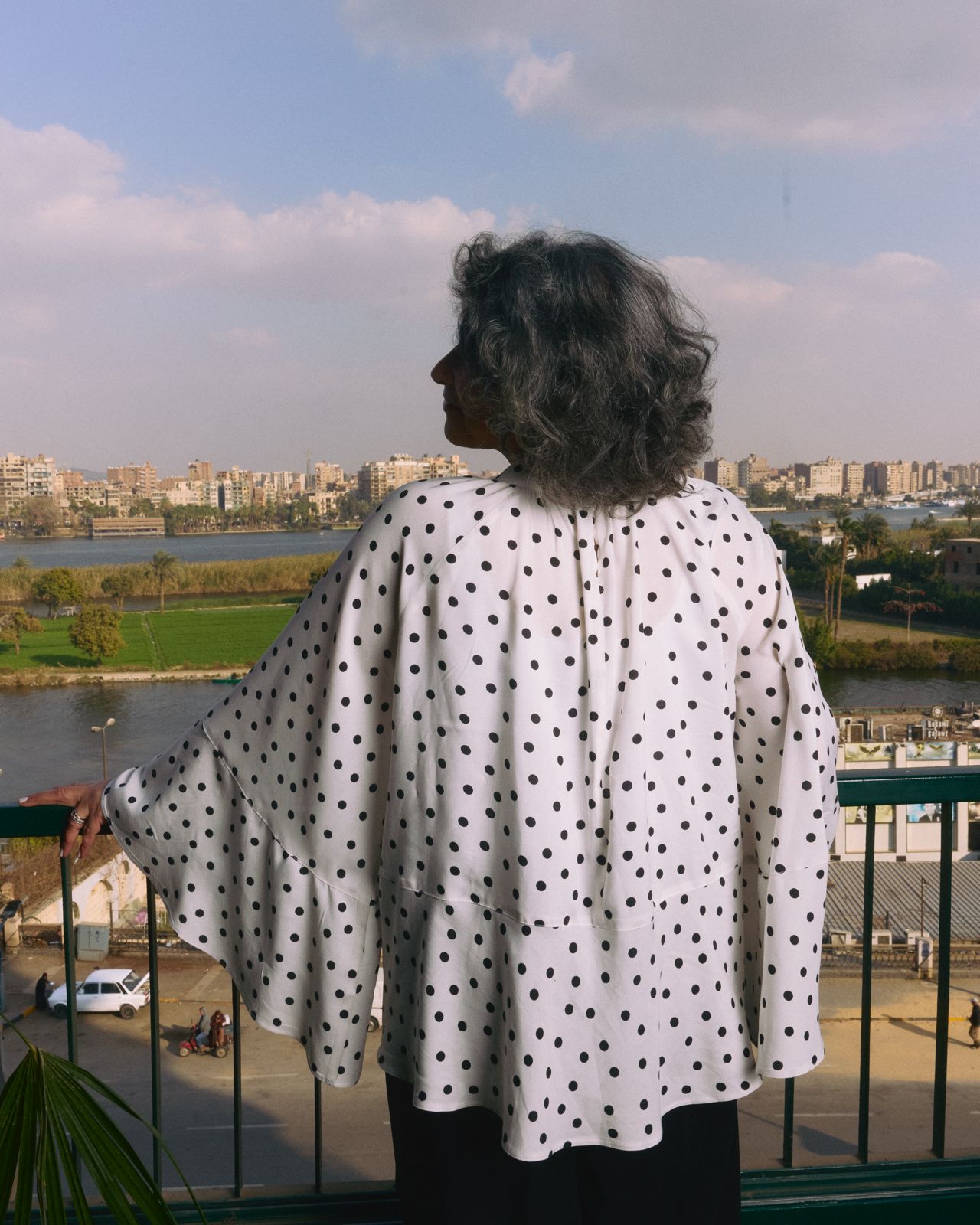 Flowy Polka Dots Blouse