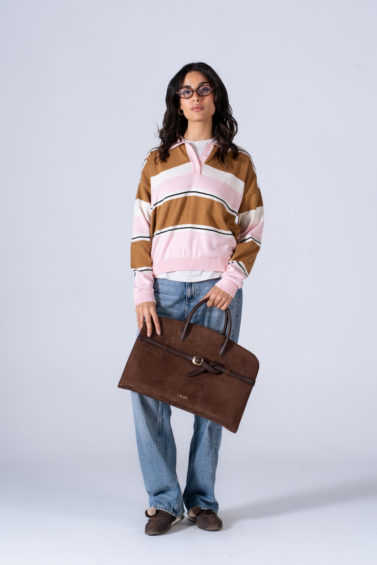 Striped Lounge Knit Top