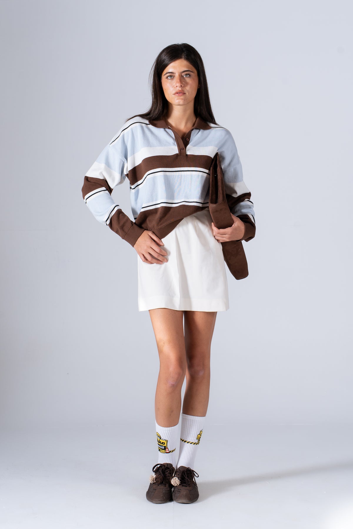 Striped Lounge Knit Top