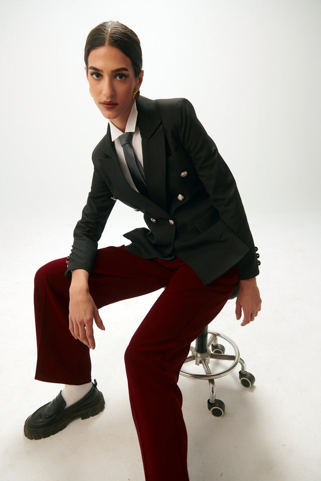 Essential Double-Breasted Blazer