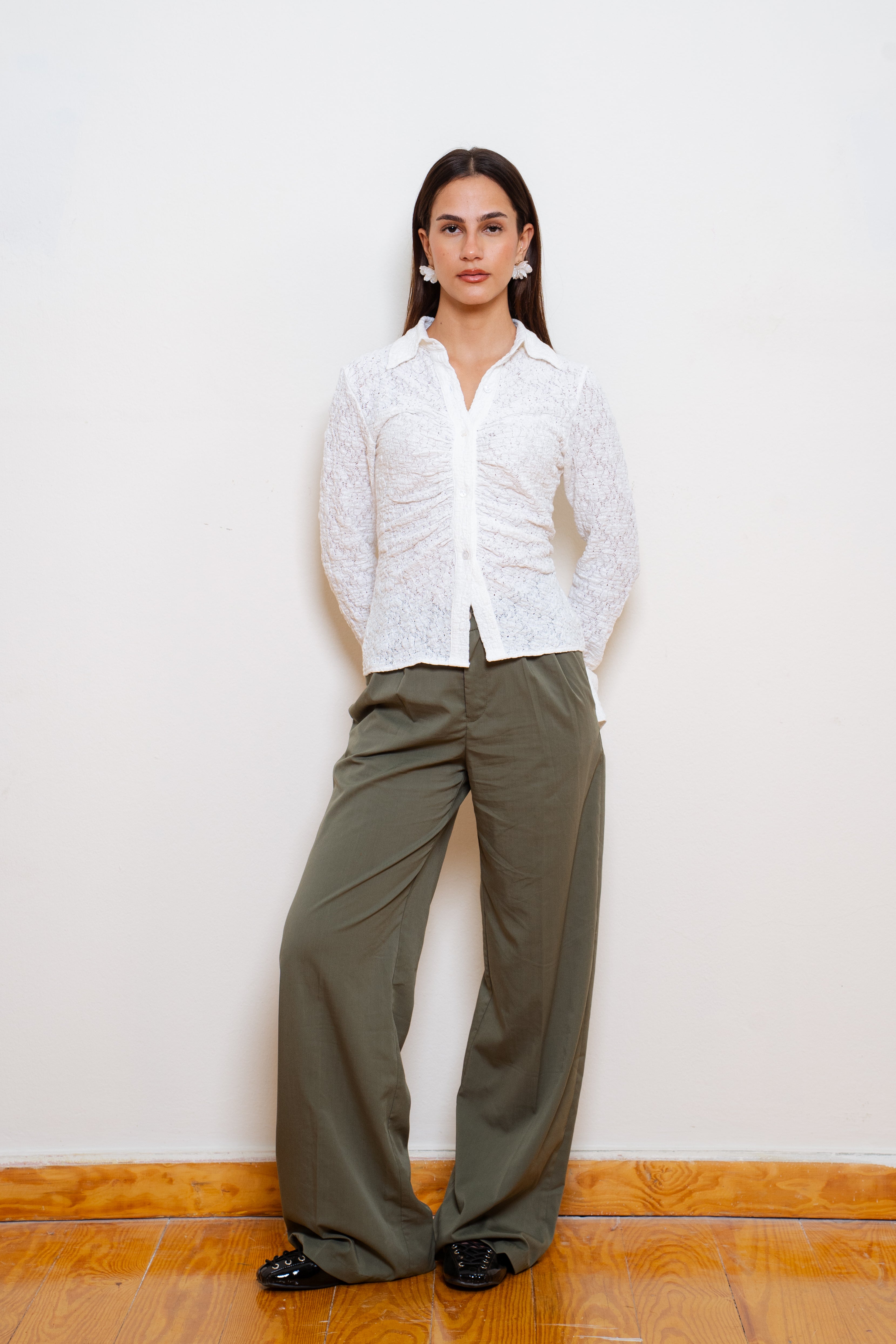 The Sculpted blouse