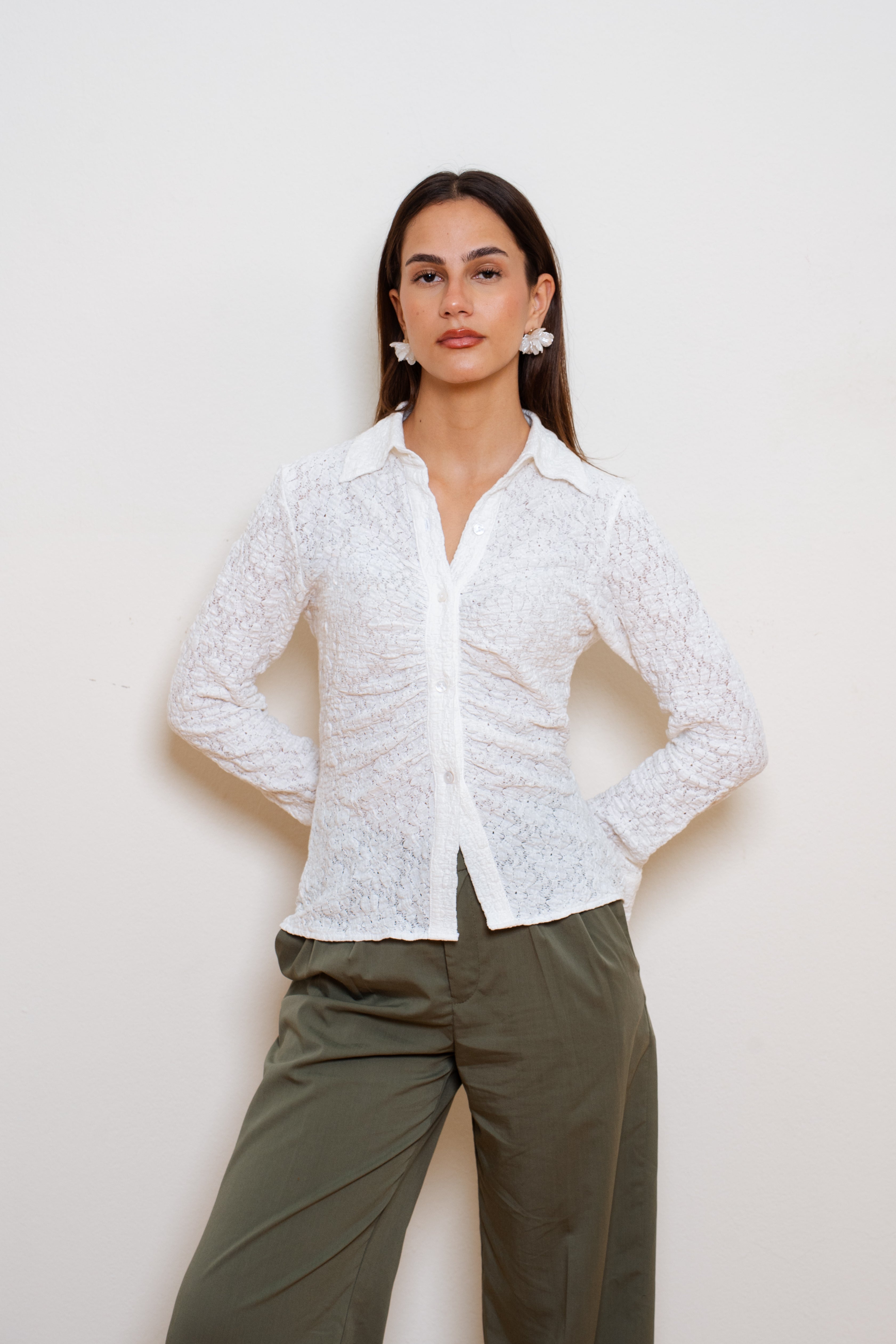 The Sculpted blouse