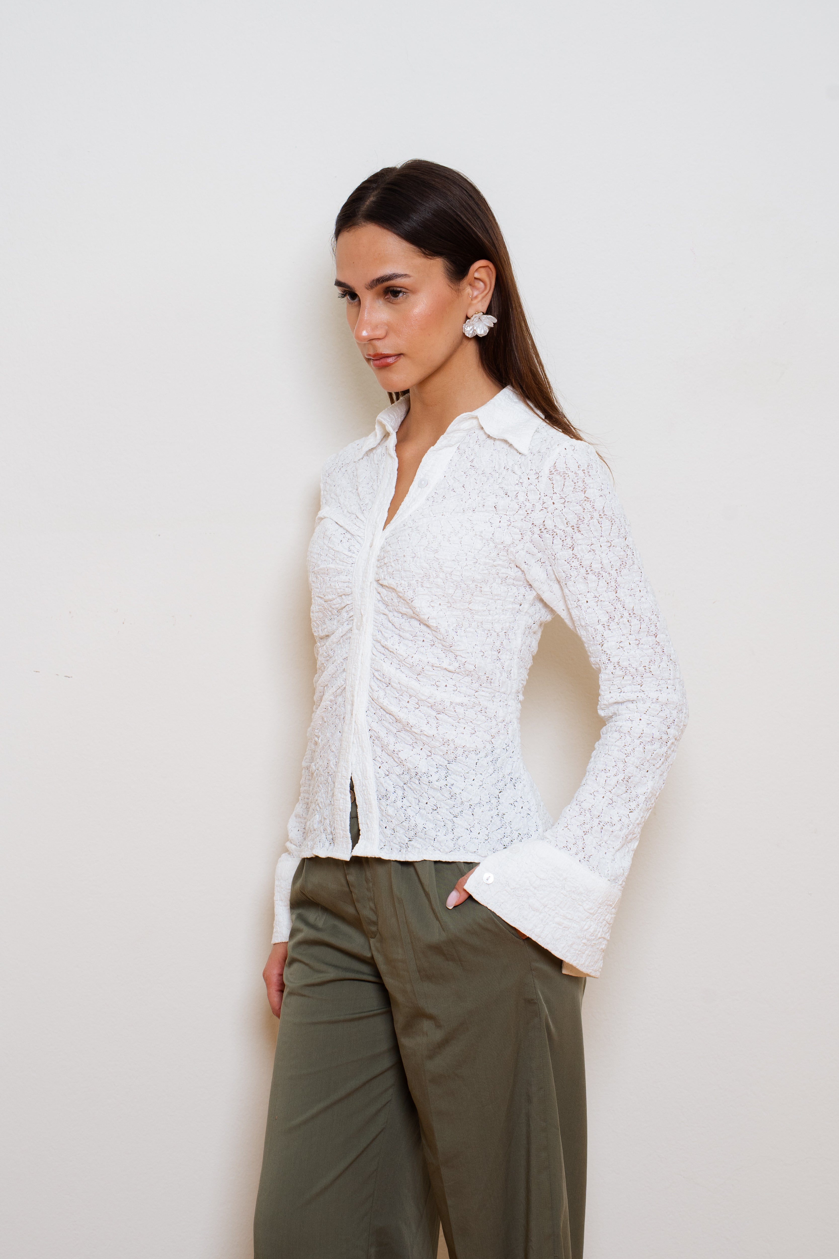 The Sculpted blouse