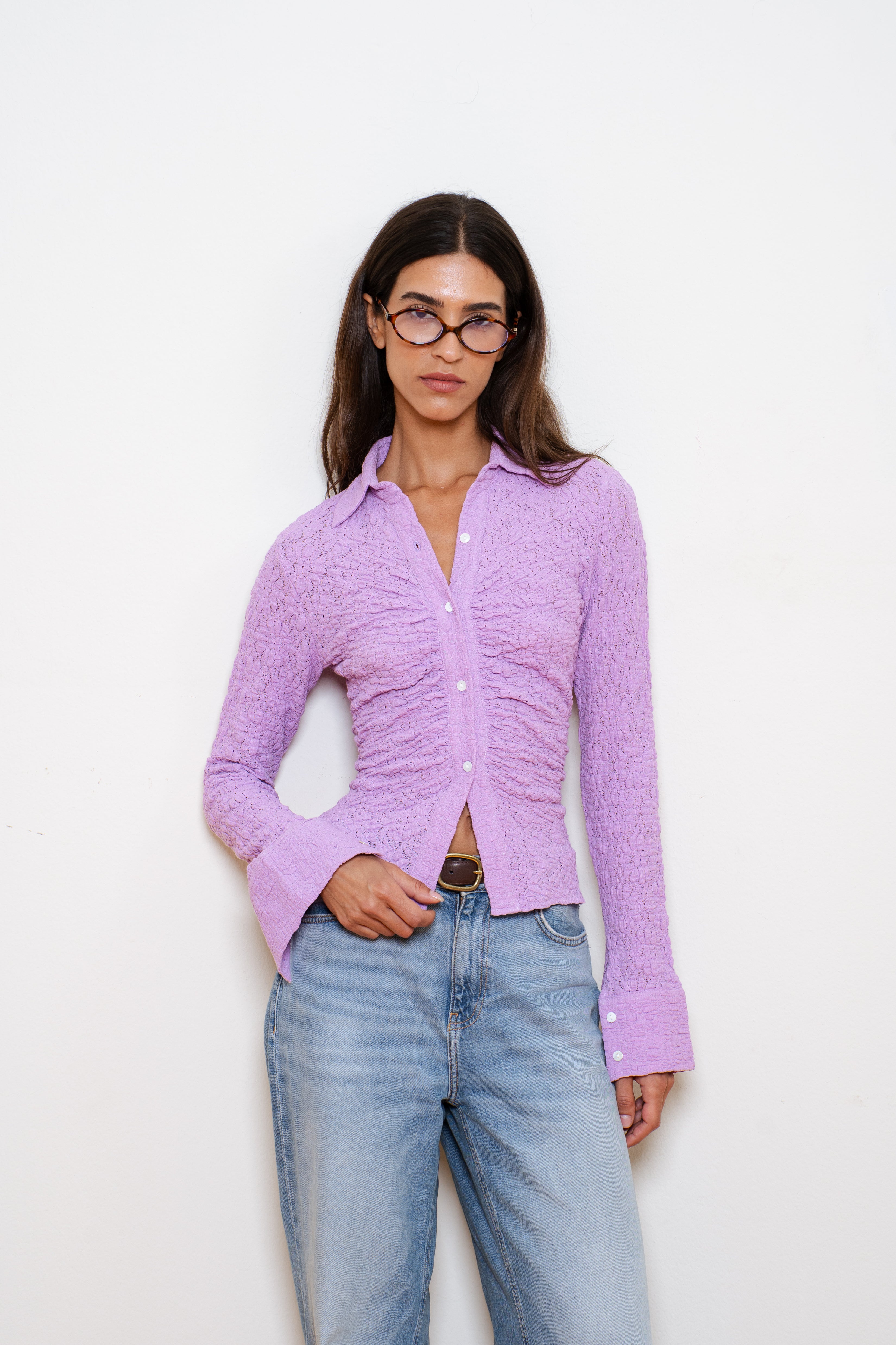 The Sculpted blouse