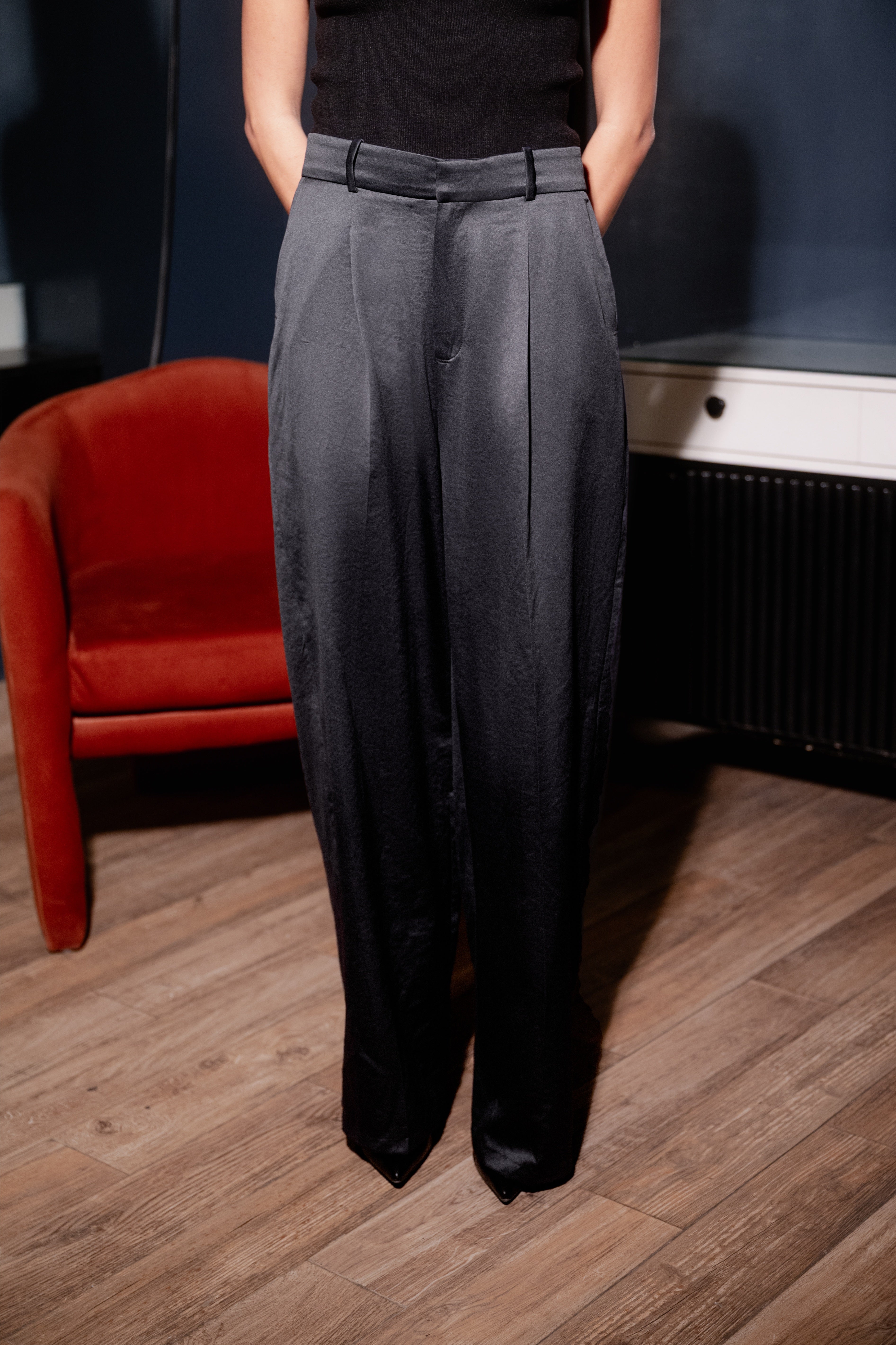 Loose-Darted Ramadan Pants