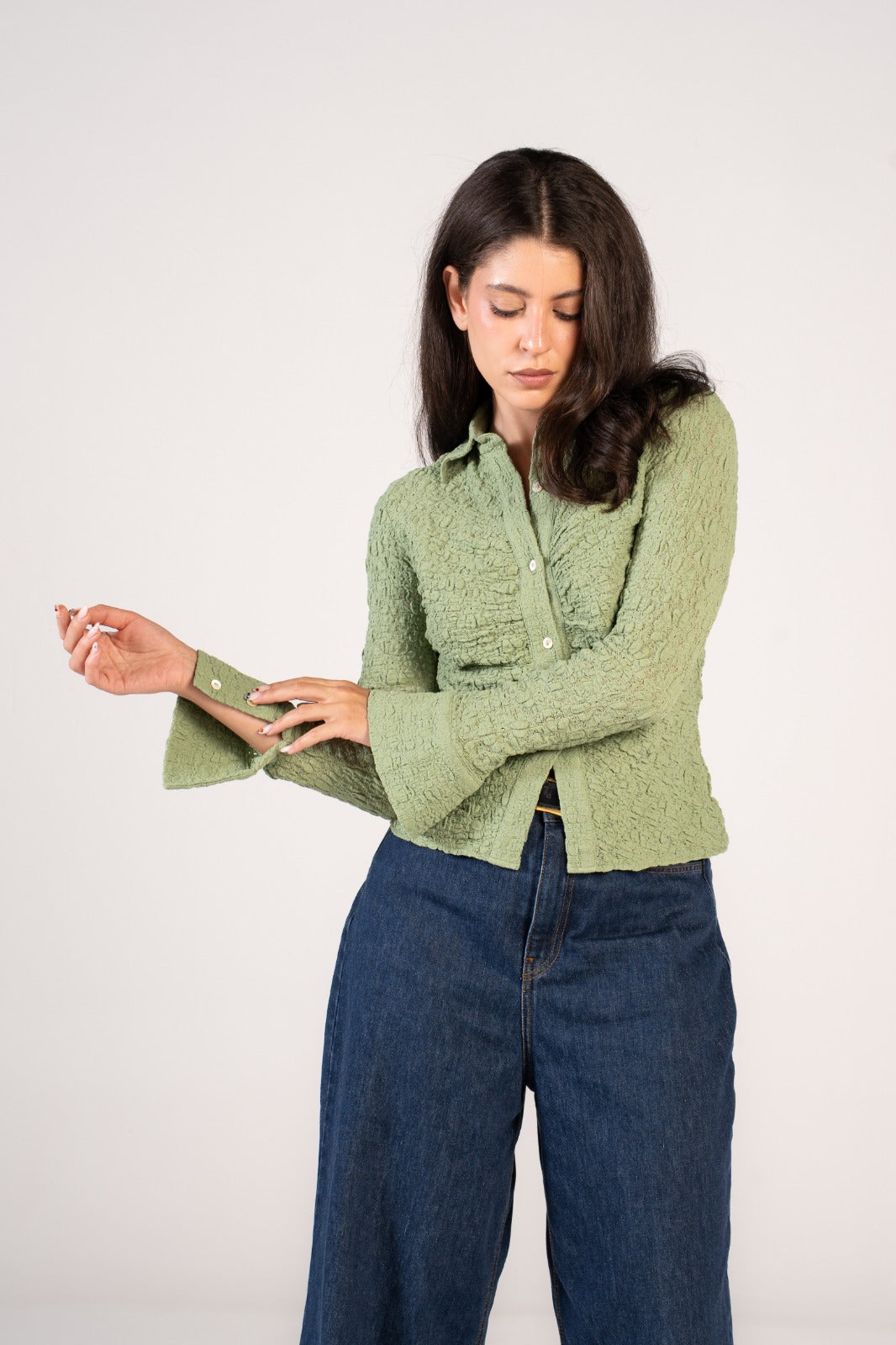 The Sculpted blouse