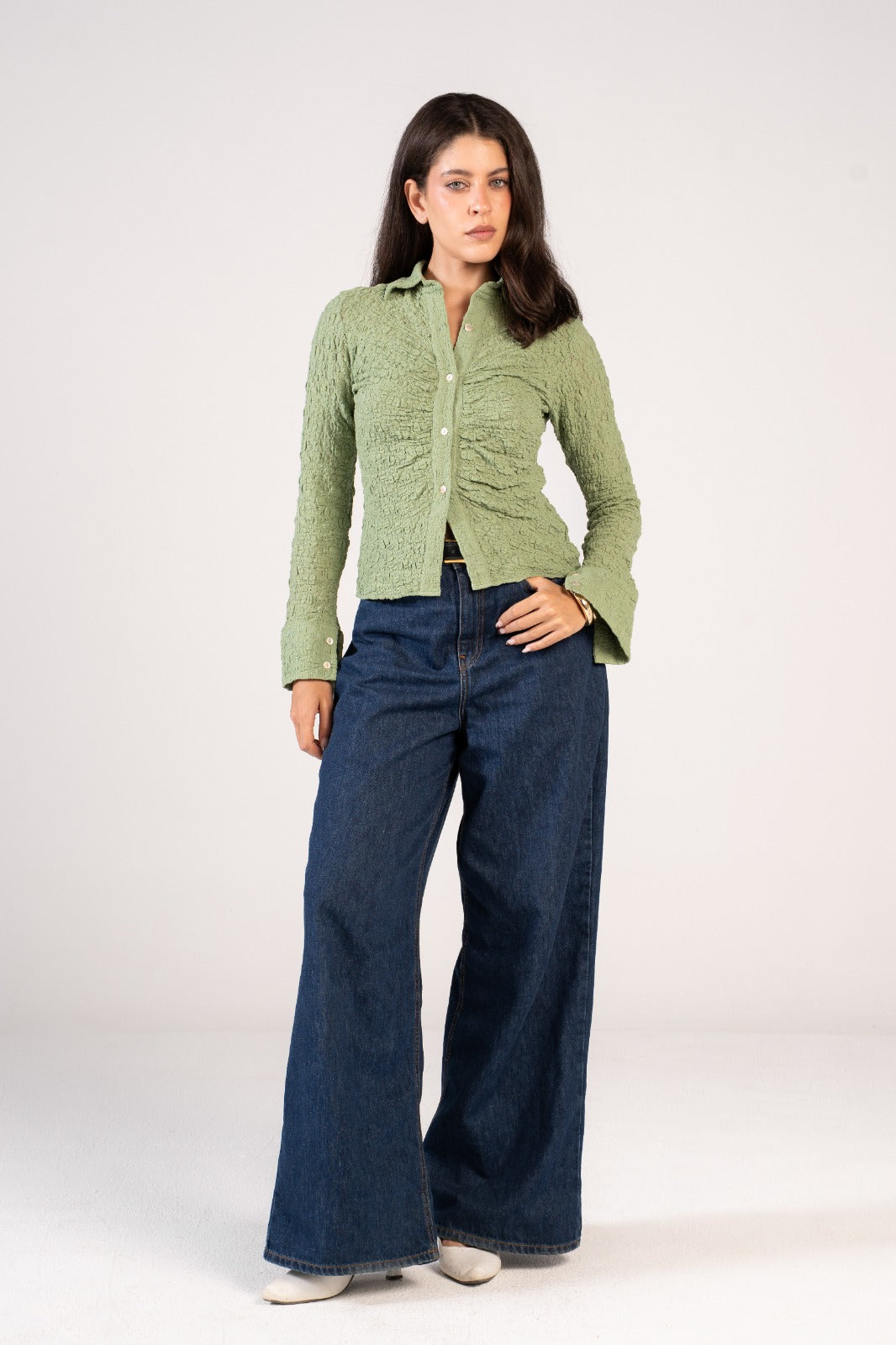 The Sculpted blouse