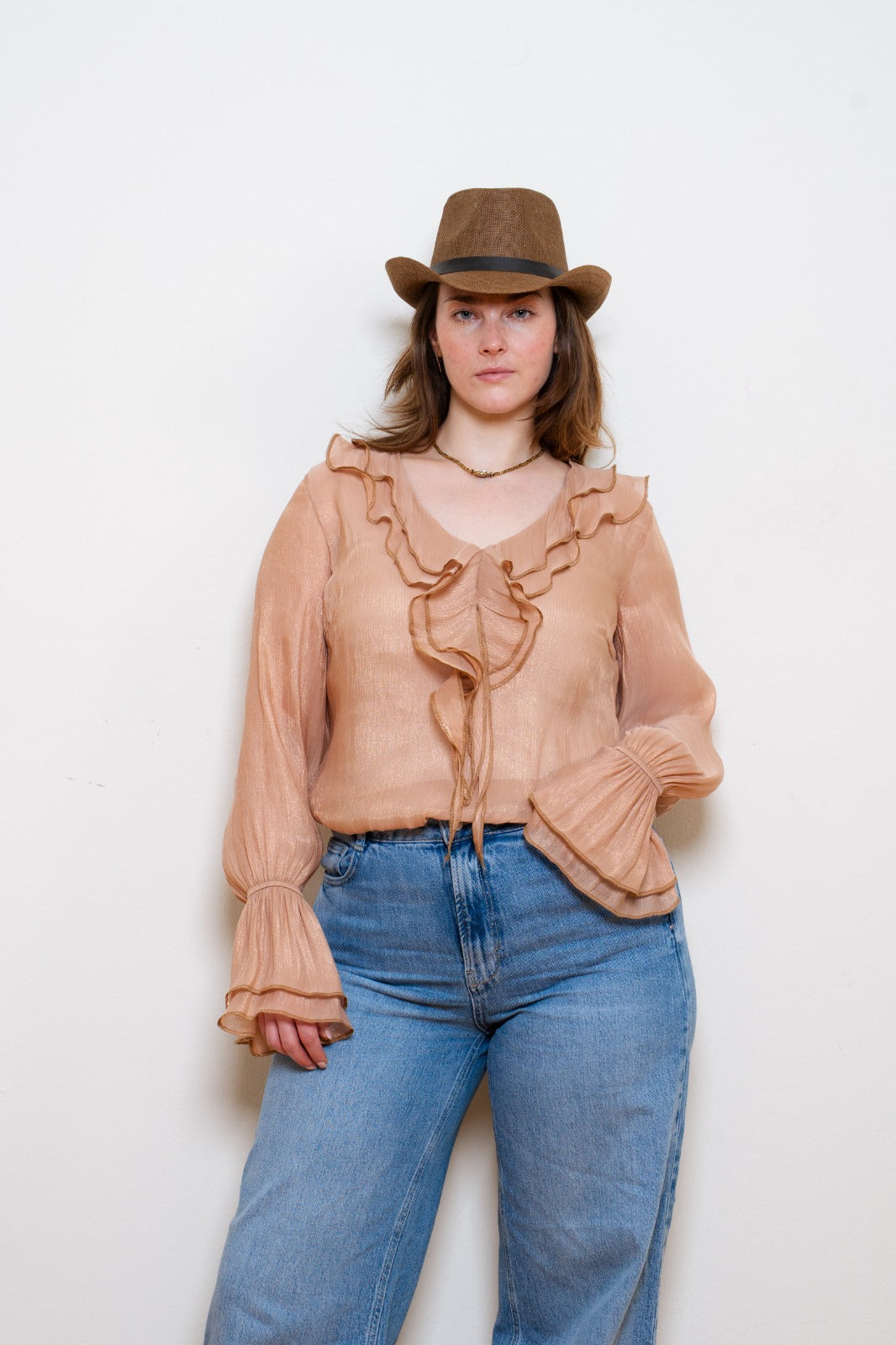 Florette - Ruffled Blouse