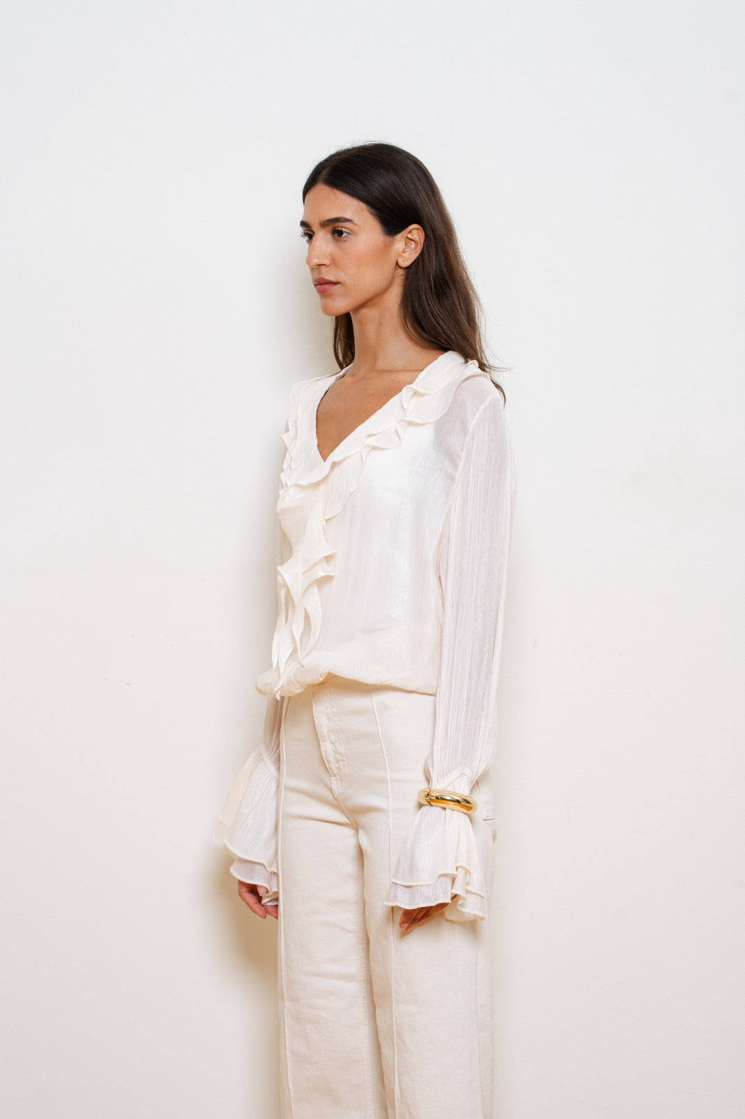 Florette - Ruffled Blouse