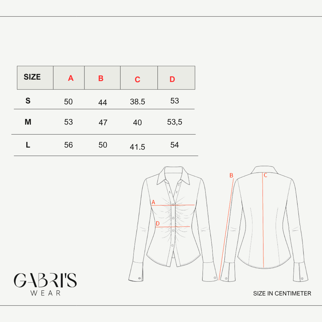 The Sculpted blouse