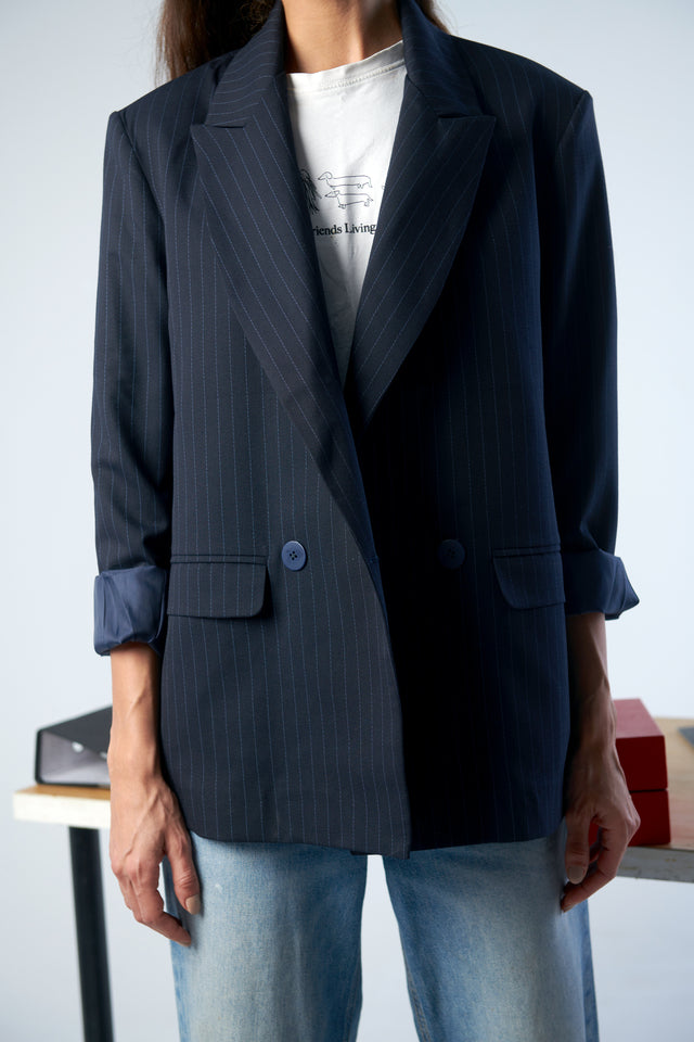 Gabri’s Stripped Blazer