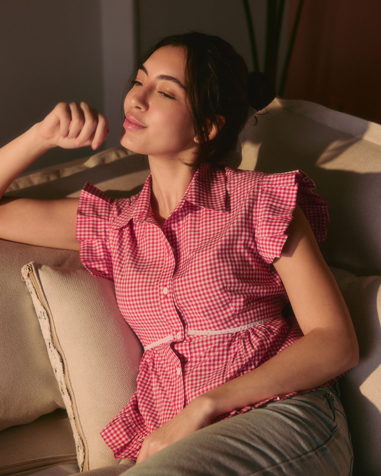 The Colette Ruffle Blouse