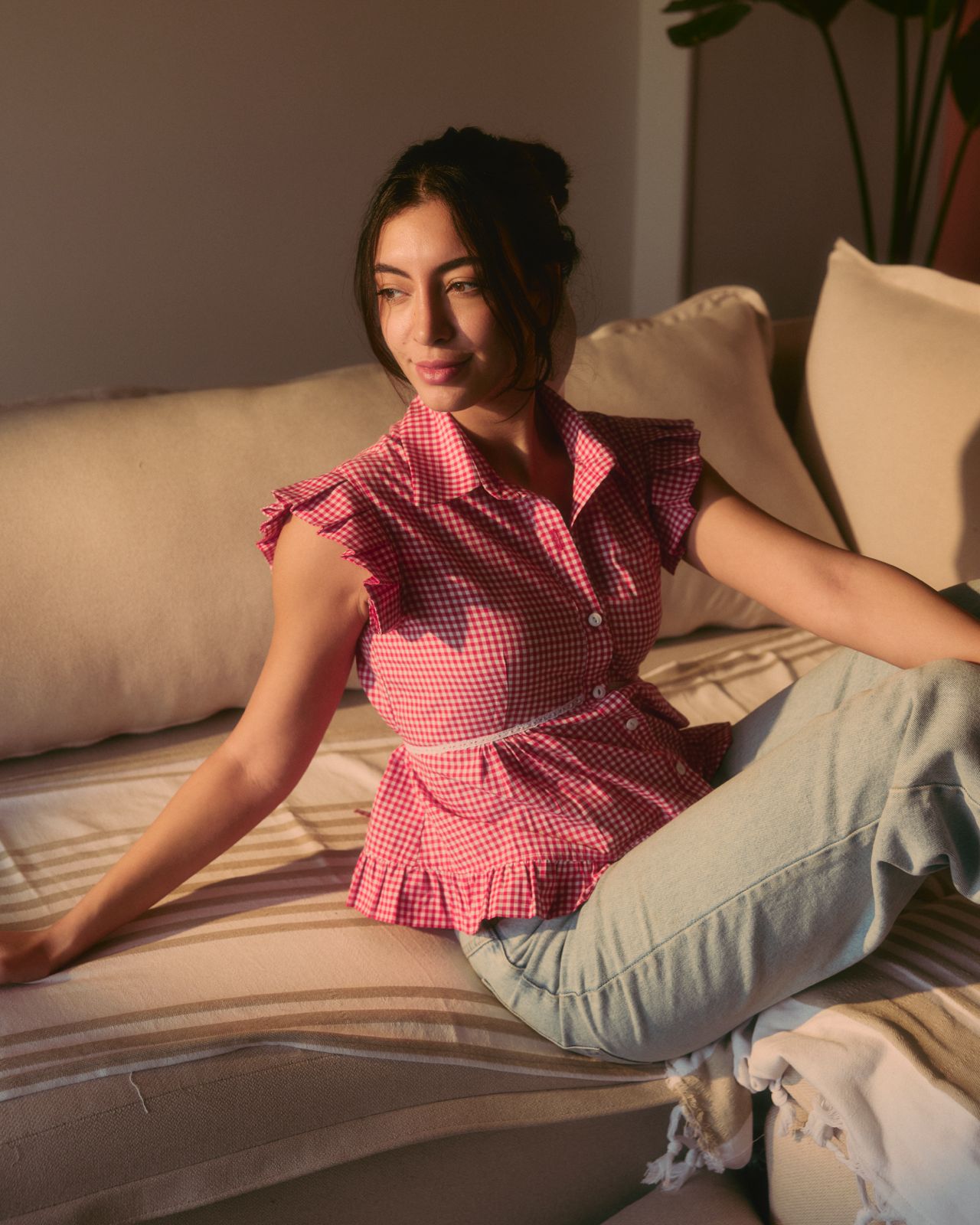 The Colette Ruffle Blouse