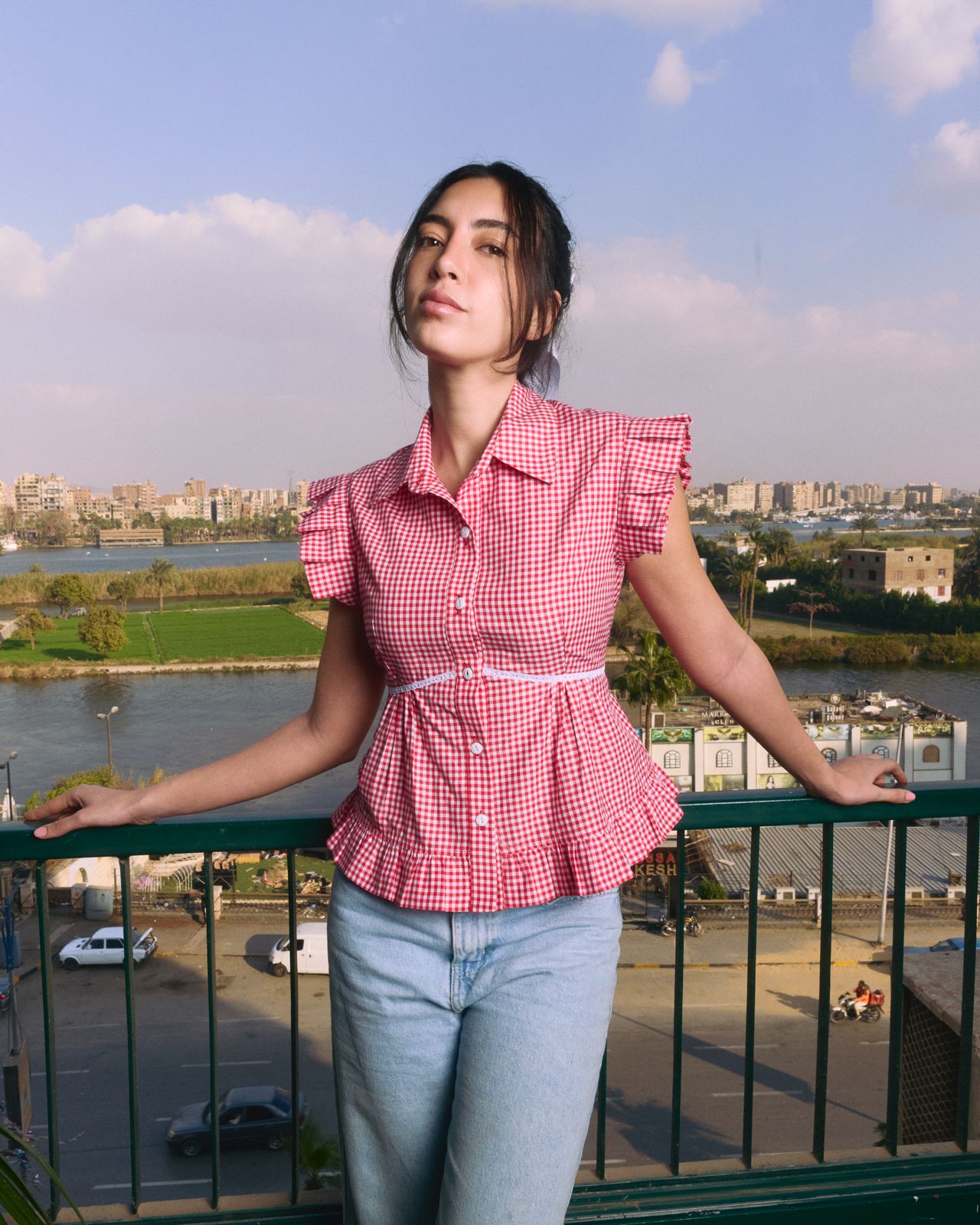 The Colette Ruffle Blouse