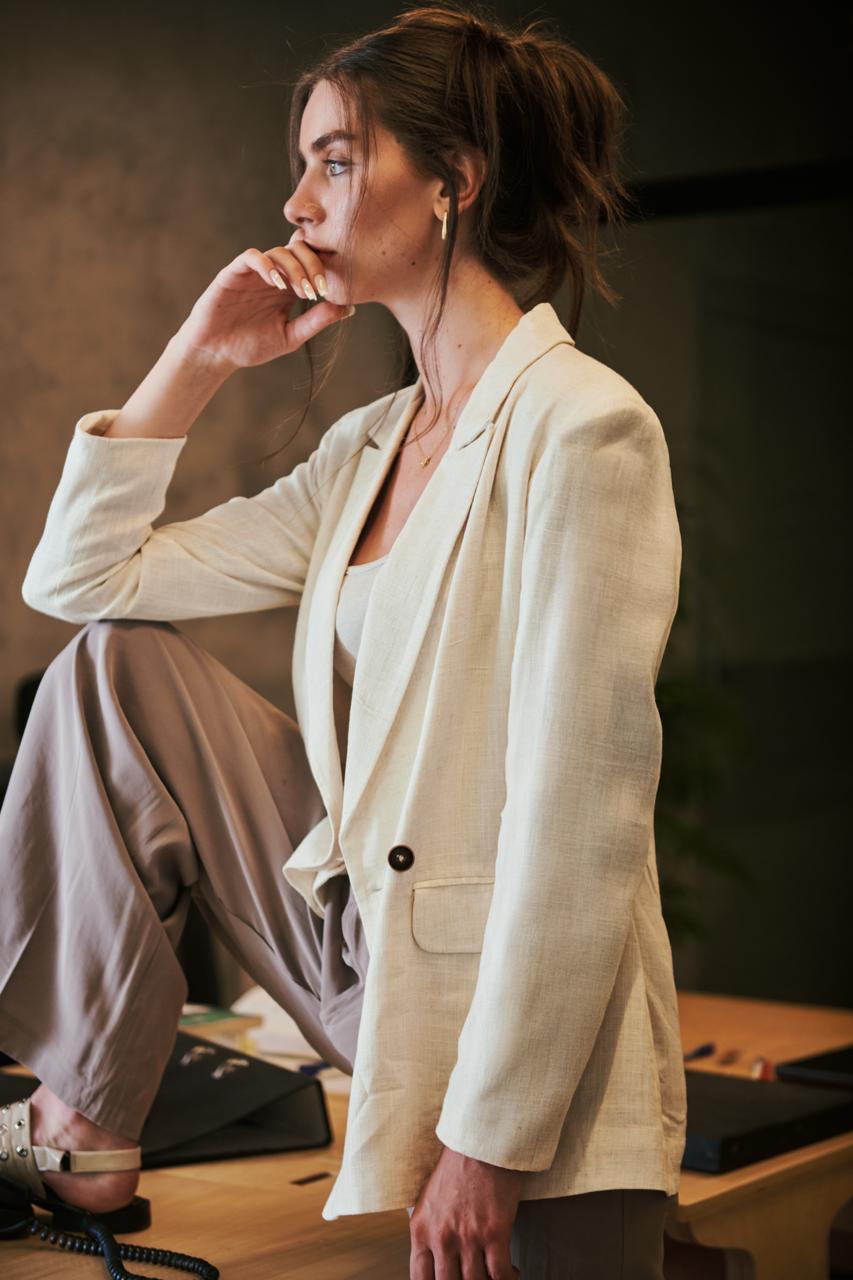 LILT Linen Blazer