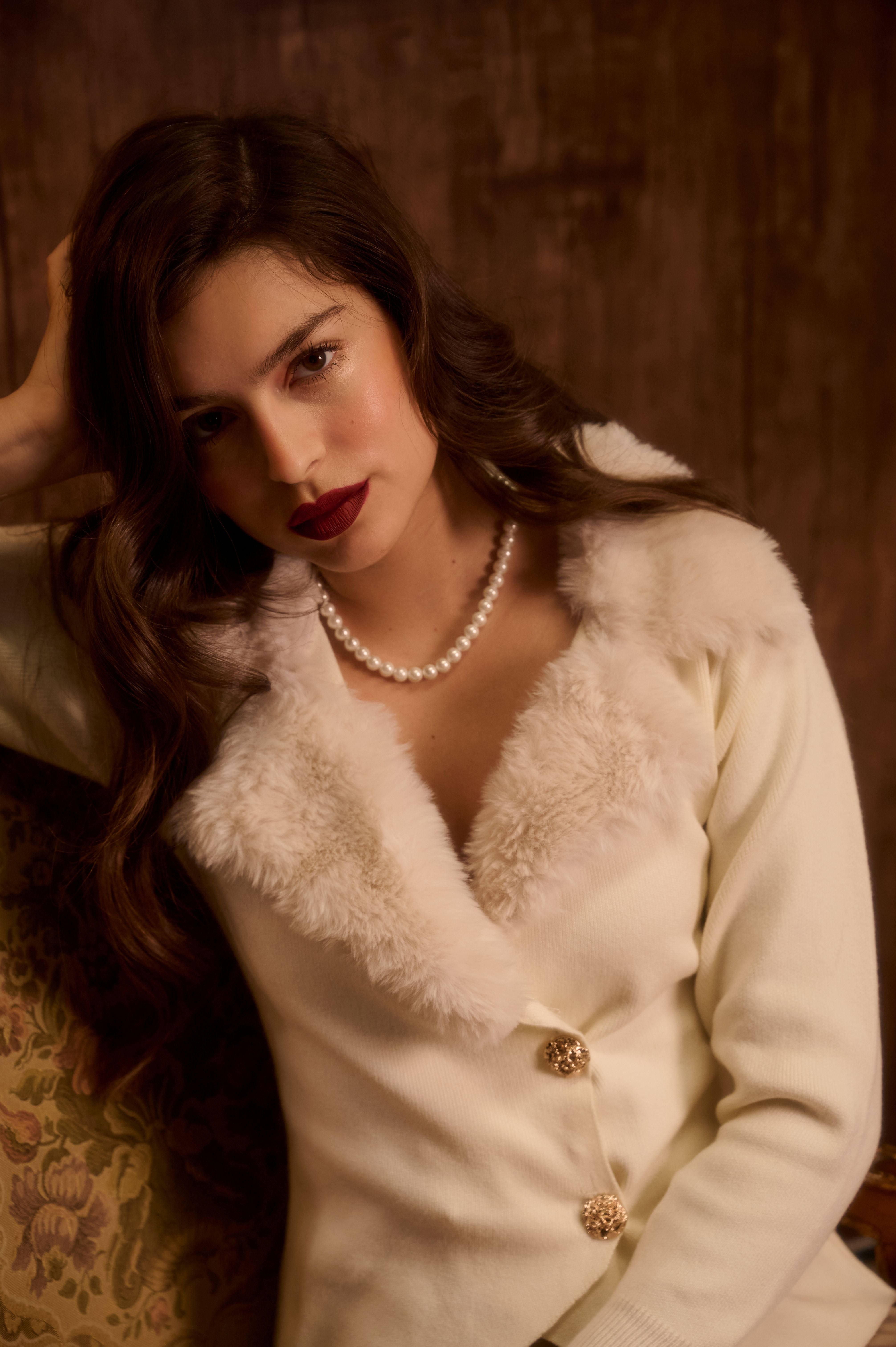 The Knitted Verse Blouse